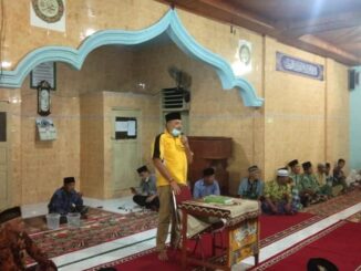Zarfi Deson sambutannya di Masjid Baiturahman
