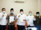 Foto bersama usai penerimaah Opini WTP.