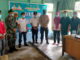Kegiatan penyuntikan vaksin di Desa Nemnemleleu oleh Puskesmas Desa Sioban kecamatan Sipora Selatan kabupaten kepulauan Mentawai.