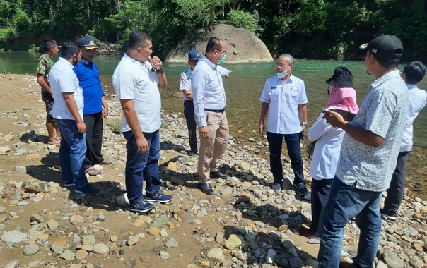 Kunker Kadis PSDA SUmbar ke Pessel.