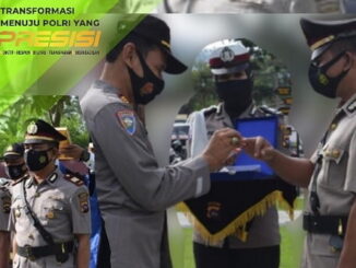 Serah terima Kasatreskrim Polres Limapupuh Kota.