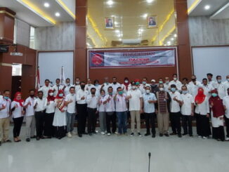 Inilah pengurus dan anggota DPC PAPPRI Bukittinggi yang dikukuhkan Wako Erman Safar.