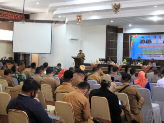 Sosialisasi vaksin massal di Kab. Solok.