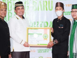 Suasana peresmian cabang baru Rumah Tahfidz Ahlul Qur'an - Batubara.