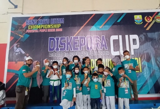 Tim Taekwondo Dojang Wirabraja Sport Center.