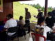 Vaksinasi gratis di Satlantas Polres Arosuka.