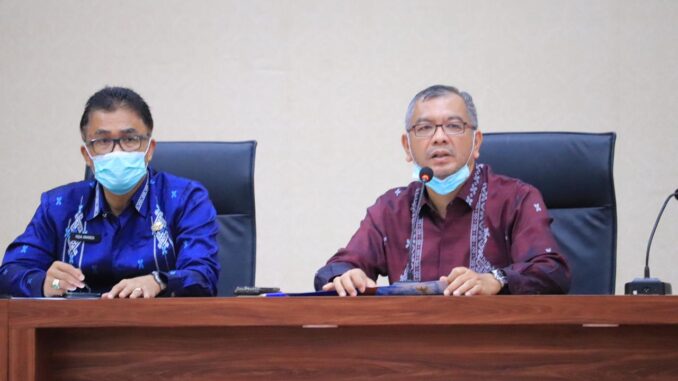 Wako Riza Falepi saat presentasi.