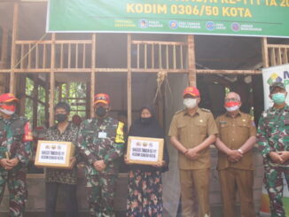 Kunjungan Tim Wasev TMMD/N Limapuluh Kota.