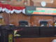 Bupati Epyardi Asda saat memberi sambutan,