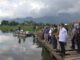 Kunjungan anggota DPRD Sumbar da bupati Agam ke Maninjau.