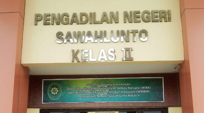 Pengadilan Negeri Sawahlunto.