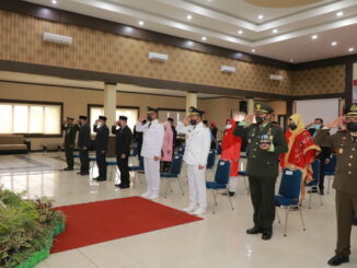Forkopimda Kota Payakumbuh yang mengikuti pidato Presiden RI.