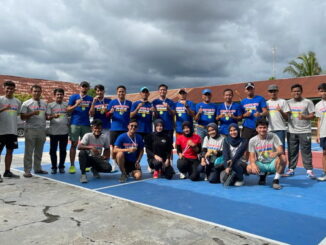 Para peserta Kejurda Pickelball Sumbar.