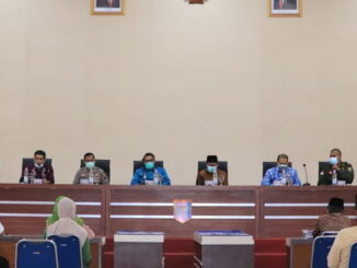 Rapat penanganan Covid-19 di Payakumbuh.
