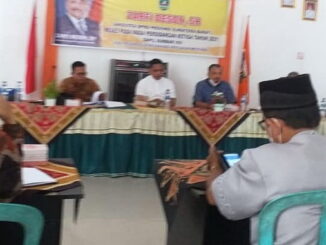 Rapat pendirian 9 BUMNag di Pessel.