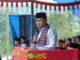 Wabup Jon Firman Pandu saat memberi sambutan.