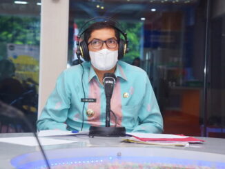 Walikota Sawahlunto, Deri Asta, SH jadi pembicara di Webinar.
