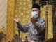 Gubernur Mahyeldi saat memberi tausiah.