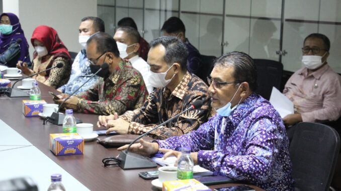 Kunjungan Pemkab Solok ke Kota Pekanbaru.