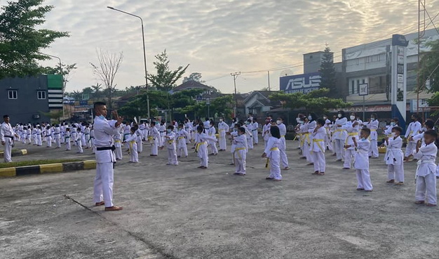 Latihan gabungan Lemkari di OKU.