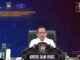 Mendagri saat virtual zoom.