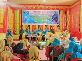 Pembinaan di TP PKK Nagari Sirukamm.