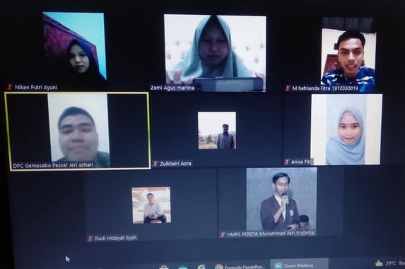 Rapat Virtual IMPPS UIN Imam Bonjol.