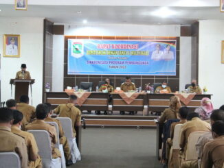 Rakor Bupati dengan camat dan walinagari se Kab. Solok.