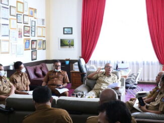 Rakor percepatan vaksinasi covid-19 di Kota Payakumbuh.