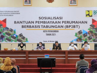 Sosialisasi bantuan penyediaan perumahan Berbasis Tabungan (BP2BT) di Ruang Ngalau Indah Balai Kota.