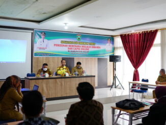 Sosialisasi dan bimtek di Kab. Solok.