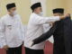 Bupati Benny Utama dan Wabup Sabar AS bersama kafilah MTQ Pasaman.