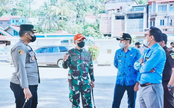 Kapolres Sawahlunto, Dandim 0310-SS dan Wali Kota Sawahlunto.
