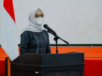 Ny. Meivyta Deri Asta Ketua TP-PKK Kota Sawahlunto.
