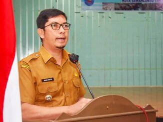 Walikota Sawahlunto memberikan sambutan dalam sosialisasi usaha pengembangan ternak unggas.