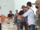 Penyerahan bantuan mesin boat.