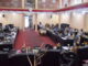 Pertemuan jajaran DPRD Kab. Solok dengan awak media.