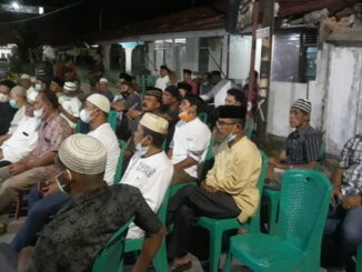 Takziah wafatnya Syafrudin Dt Rj Bujang.