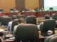 Suasana rapat paripurna DPRD Sumbar saat penyampaian usul hak angket.