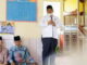Bupati Padang Pariaman Suhatri Bur sedang memberi sambutan.