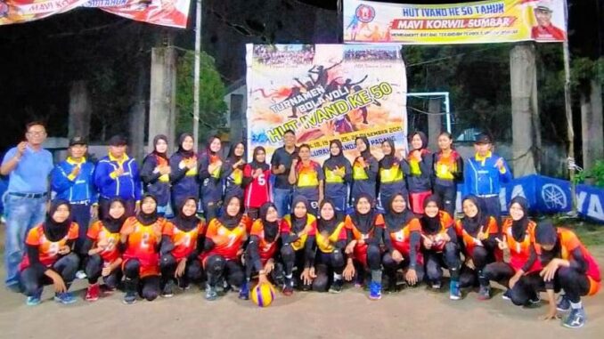 Turnament Bola Voli Putri HUT Ivand Ke-50