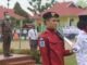 Upacara bendera di SMAN 1 Harau.