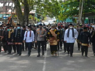 Kunjungan Ketua LKAAM dan Kapolda Sumbar ke Batusangkar.