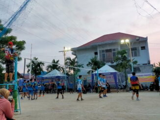 Liga Voli Remaja Kota Padang Klasemen Sementara Dipimpin Tim Putri Porpen