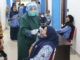 Swab Test PCR di Kantor Diskominfotik Sumbar.