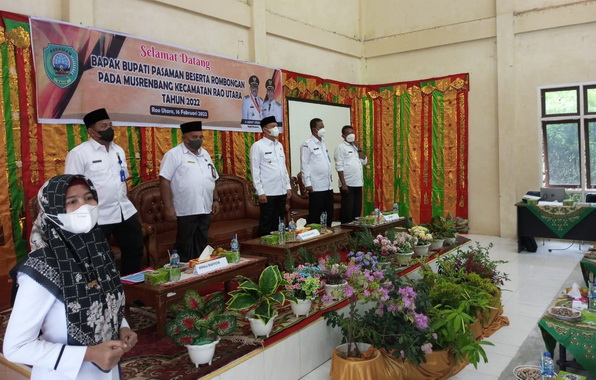 Wabup Sabar AS, S.Ag saat menghadiri musrenbang'