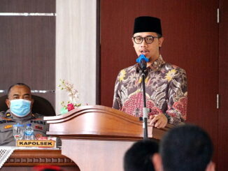 Wako Bukuttinggi Erman Safar saat membuka Musrenbang Kecamatan MKS.