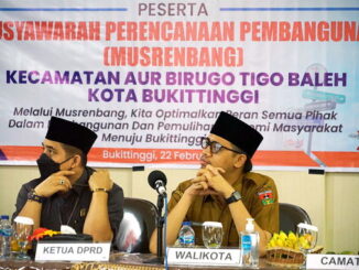 Wako Erman saat buka musrenbang kecanatan ABTB