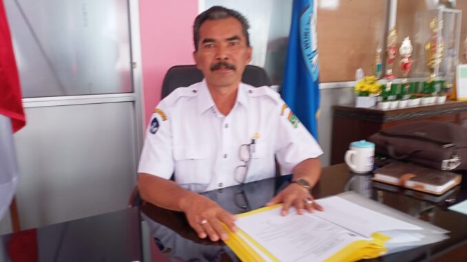 Kepala SMKN 1 Bukittinggi Drs Muhammad Dinin