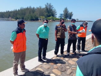 Kunjungan Pimpinan BPBD Provins, kabupaten dan kota wilayah Sumatera yang ke Sungai Buluh-Batang Anai dan ke Ulakan Tapakis.